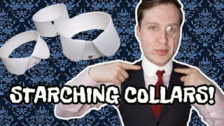 How to Starch Collars The Modern Way [upl. by Asnerek]