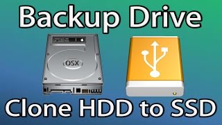 How to Backup Clone Mac Hard Disk to SSD Drive Disk Utility [upl. by Ielak]