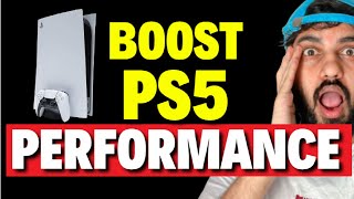 How To Boost PS5 Performance [upl. by Ennayrb195]