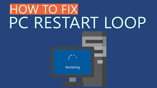 How to Fix Computer that Keeps Restarting PC Rebooting Issue [upl. by Siraval]