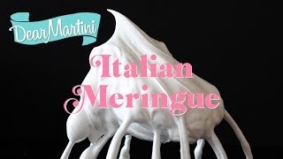 How to Make Perfect Italian Meringue [upl. by Analak]