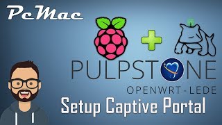 PulpstoneOpenWrt Captive Portal  Raspberry Pi 3 [upl. by Francoise]