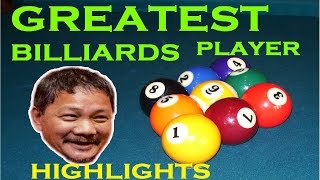 Greatest EVER player in Billiards HIGHLIGHTS [upl. by Zoller]