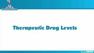 NCLEX® Pharmacology Review  Therapeutic Drug Levels lithium digoxin theophylline phenytoin [upl. by Lezlie]