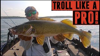 How to Troll for Walleye Like a PRO [upl. by Ltsyrk732]