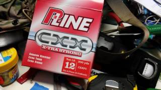 Fishing line Pline cxx 12 lb review [upl. by Ivanna]