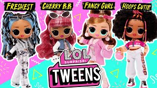 LOL BTW Tweens Dolls Series 1  New MISS GLAM OMG Present Surprise Doll FULL UNBOXING [upl. by Cerracchio]