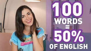 100 MOST COMMON ENGLISH WORDS  BEGINNER VOCABULARY [upl. by Tegirb]