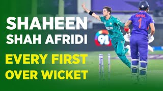 Shaheen Shah Afridi First over Wickets Compilation [upl. by Ocimad421]