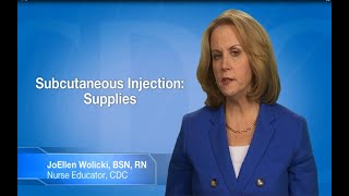 Subcutaneous SC or Subcut Injection Supplies [upl. by Brandyn]