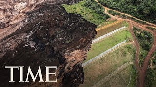 58 People Dead And Over 300 Missing After Brazilian Dam Collapse  TIME [upl. by Noswad]