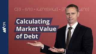 Calculating Market Value of Debt [upl. by Launamme451]