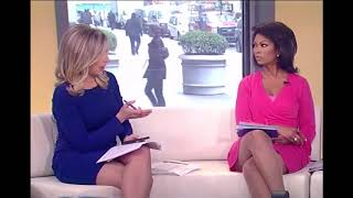 Sandra Smith Harris Faulkner and Andrea Tantaros legs [upl. by Adiam852]