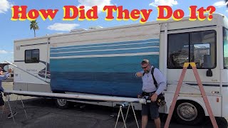 Fastest RV Awning Fabric Replacement Ive Seen [upl. by Armillia]