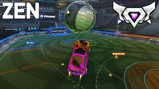 ZEN Rocket League Gameplay 1 HOUR SSL 2v2 [upl. by Durrace]