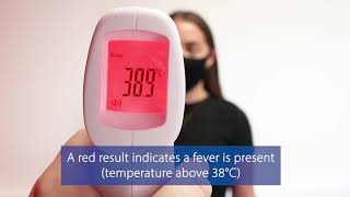 How To Use a Non Contact Infrared Thermometer [upl. by Chloette29]