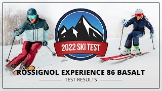 2022 Rossignol Experience 86 Basalt  SkiEssentialscom Ski Test [upl. by Anyahc]