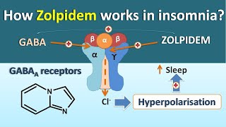 How Zolpidem works in Insomnia [upl. by Wight945]