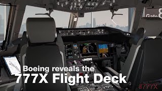 Boeing 777X Flight Deck [upl. by Kristine]