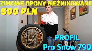 ZIMOWE OPONY BIEŻNIKOWANE  ile tak naprawdę są warte Profil Pro Snow 790 [upl. by Brunelle]