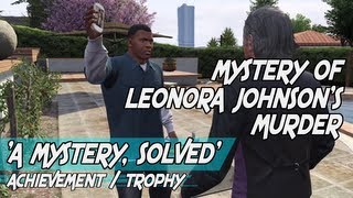 GTA 5  The Mystery of Leonora Johnsons Murder ¦ Mission A Starlet in Vinewood HD [upl. by Eibmab]