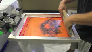 CMYK Screen Printing 4 Color Process [upl. by Innavoj]