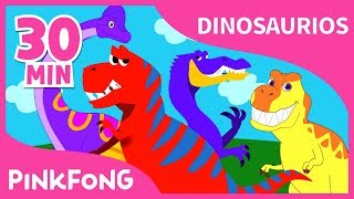 Las Mejores Canciones de Dinosaurios  Recopilación completa  Pinkfong Canciones Infantiles [upl. by Eulalie]