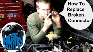 Replace Fuel Injector Connector [upl. by Kapor]