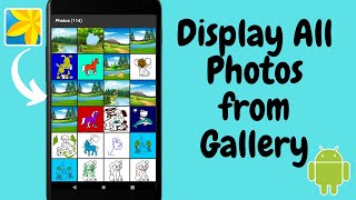 Display Photos from Gallery  Android Studio Tutorial [upl. by Odie864]