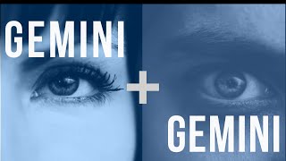 Gemini amp Gemini Love Compatibility [upl. by Alexa]