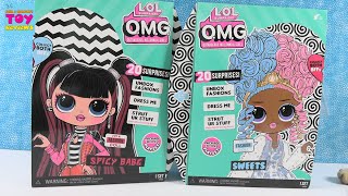 LOL Surprise OMG Spicy Babe Sweets Doll Unboxing Review  PSToyReviews [upl. by Bacchus]