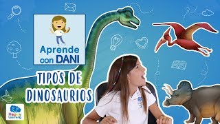 TIPOS DE DINOSAURIOS ¿Cuántas especies hay  Aprende con Dani [upl. by Strickler986]