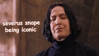 severus snape being iconic [upl. by Itnahs]