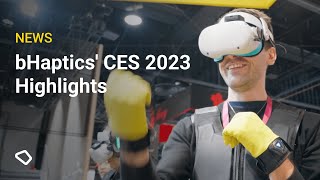 bHaptics at CES 2023 [upl. by Penni]