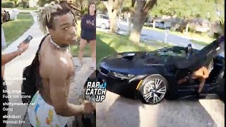 XXXTentacion Buys a BMW i8 [upl. by Llerred34]