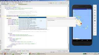 How to design a location tracking App using GPS in Android Studio  source code [upl. by Sergias]