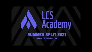 TLA vs C9A  Week 7 Game 2  2021 LCS Academy Summer Split  Team Liquid vs Cloud9 [upl. by Adham]