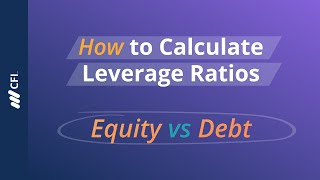 How To Calculate Leverage Ratios Equity vs Debt [upl. by Aicen]