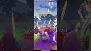 Defeating leader sierra in Pokemon go pokemongo [upl. by Luci]