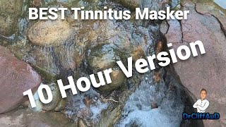 BEST Tinnitus Relief Sound Therapy Treatment  10 Hours of Tinnitus Masking [upl. by Naujik]