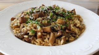 How to Make Mushroom Risotto  Best Mushroom Risotto Recipe [upl. by Nirok747]