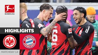 Historic Defeat For FC Bayern  Frankfurt  FC Bayern 51  Highlights  MD 14 – Bundesliga 2324 [upl. by Annamarie]