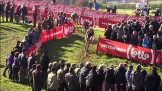 Cyclocross  Veldrijden  BPost Bank Trophy 201516 Round 1  Ronse  Elite Men [upl. by Jacquelynn225]