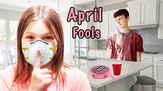 SNEAKY April Fools Day JOKE and Funny PRANKS [upl. by Verras]