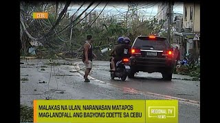 Regional TV News Pananalasa ng Bagyong Odette [upl. by Anaiek]