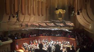 Israel Philharmonic Orchestra plays Hatikvah Israeli national anthem [upl. by Ellehsim]