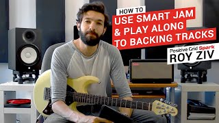 Spark  How to Use Smart Jam amp Play Along to Backing Tracks [upl. by Notanhoj]