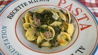 Orecchiette con Friarielli e Salsiccia [upl. by Tolliver]