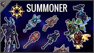 All Summoner Weapons  Terraria Calamity Mod [upl. by Nevaed]