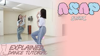 STAYC스테이씨 ASAP Dance Tutorial  Mirrored  EXPLAINED [upl. by Elletnuahc]